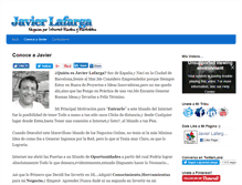 Tablet Screenshot of javierlafarga.com